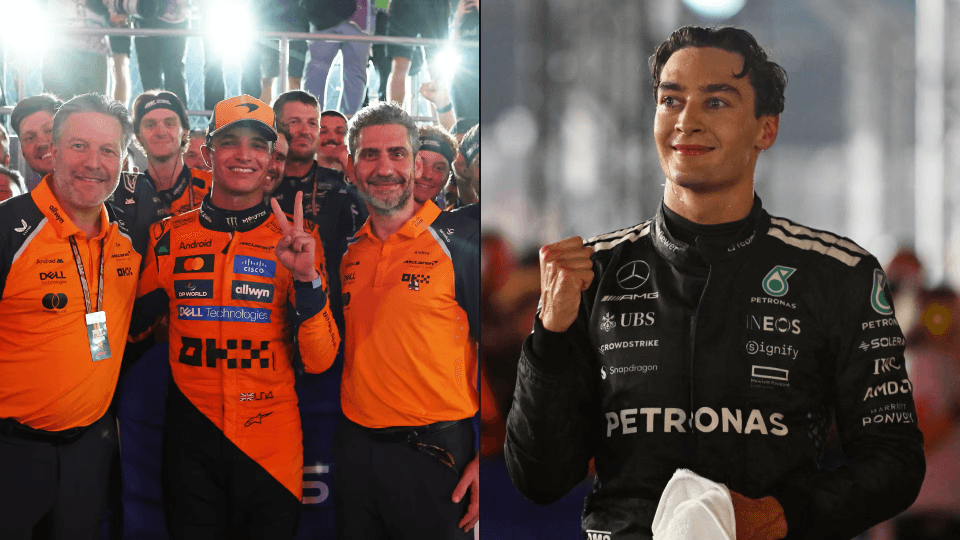 Russell arrasa en Singapur y McLaren se lleva el campeonato de equipos.