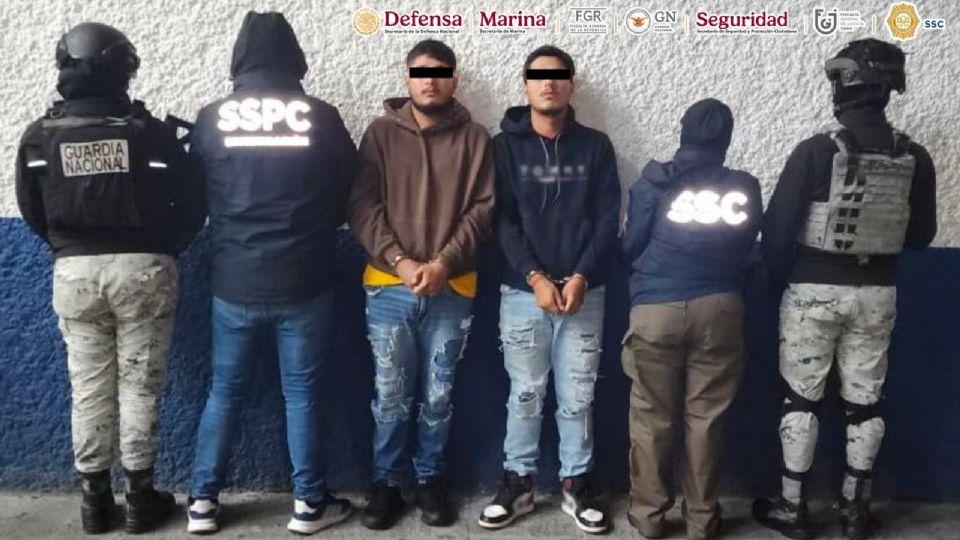 Derek Abraham "N", de 23 años de edad; y Diego “N”, de 21 años, están vinculados al grupo Fuerza Antiunión en la CDMX.