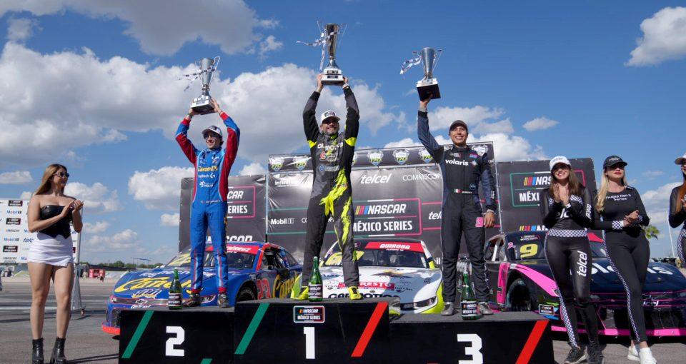 Germán Quiroga se alzo con la victoria en Aguascalientes.