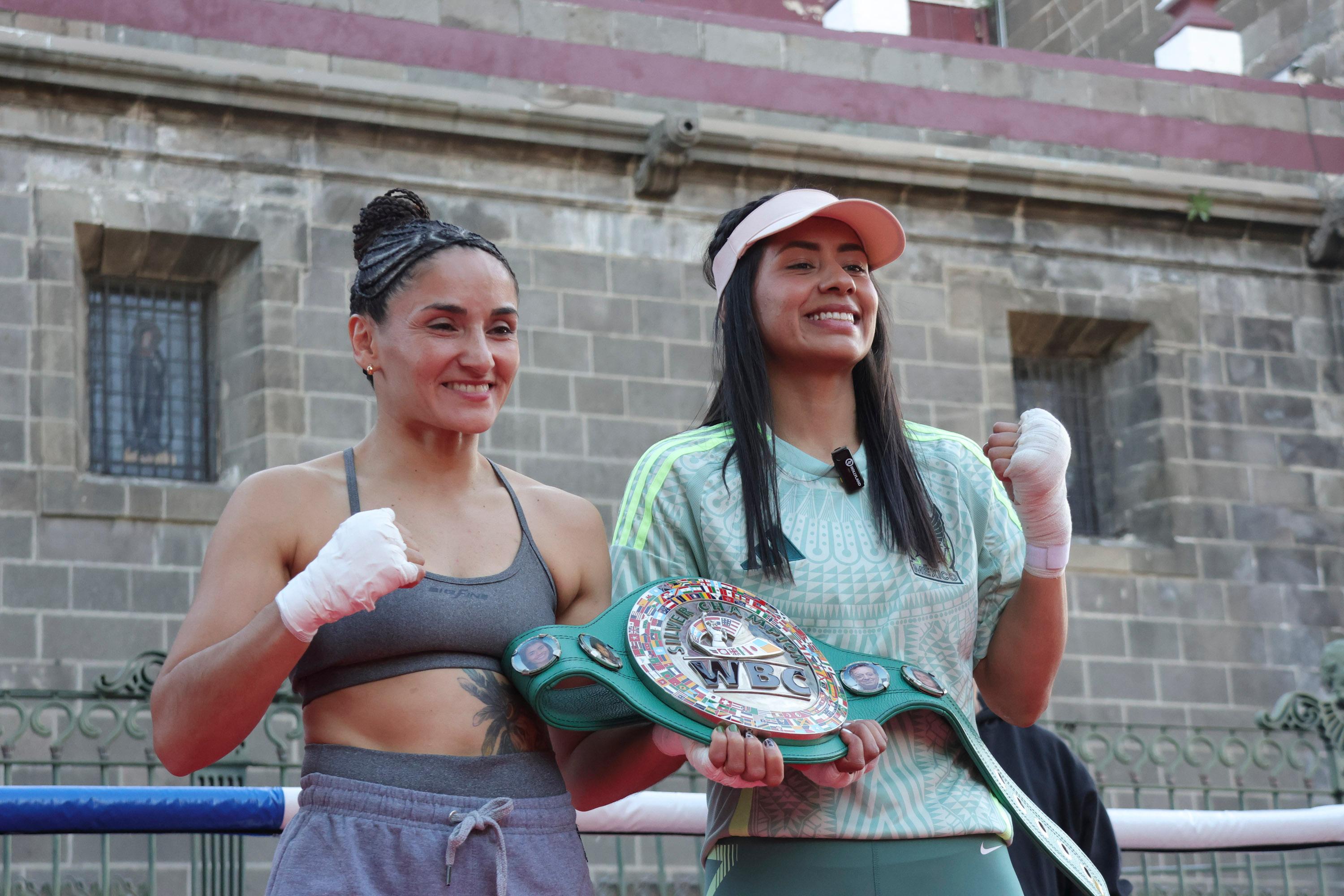 Entrenamiento de Gaby "La Bonita" vs Tamara de Marco "La Rebelde".