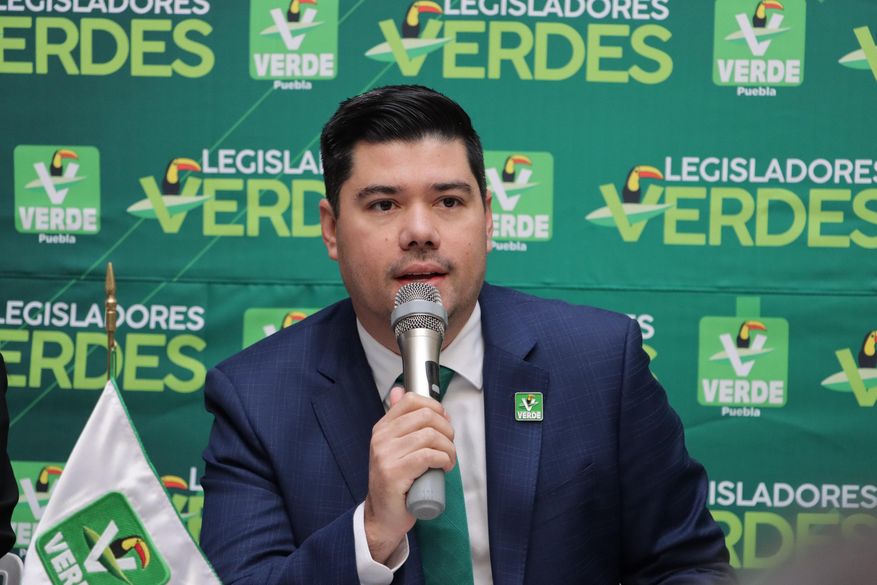 El Verde en Puebla sigue incrementando su número de afiliados.