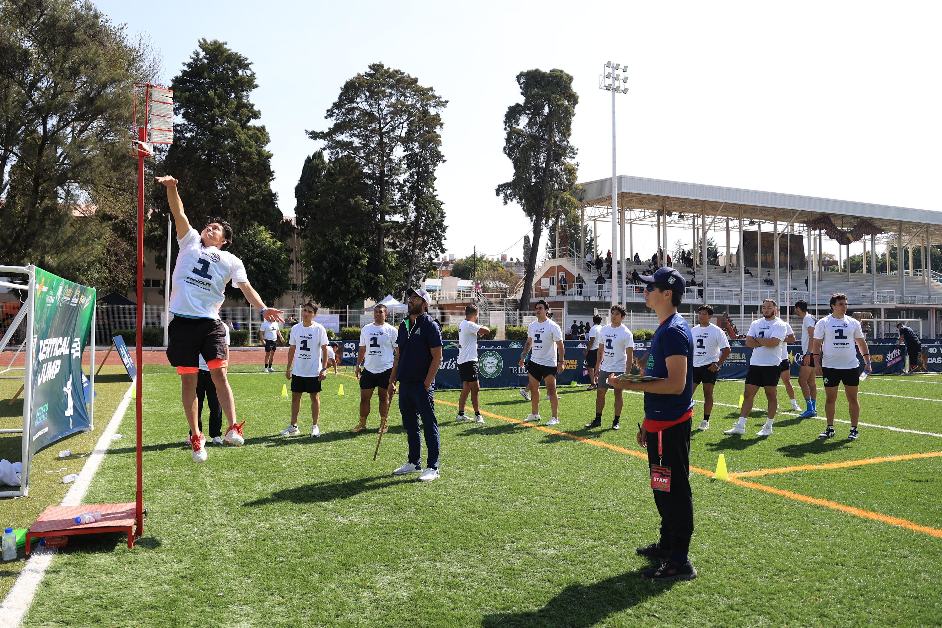 Tryout de los Arcángeles de Puebla en el Cenhch.