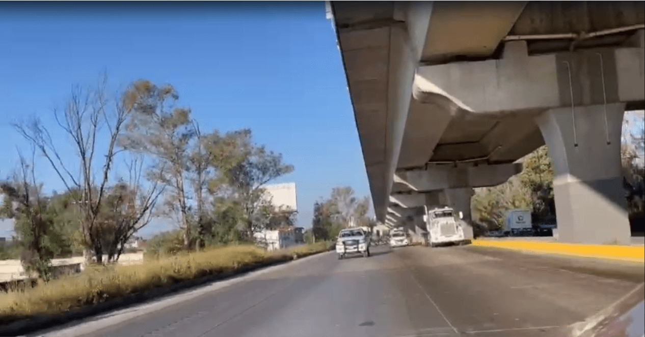Paso libre en la Autopista México-Puebla.