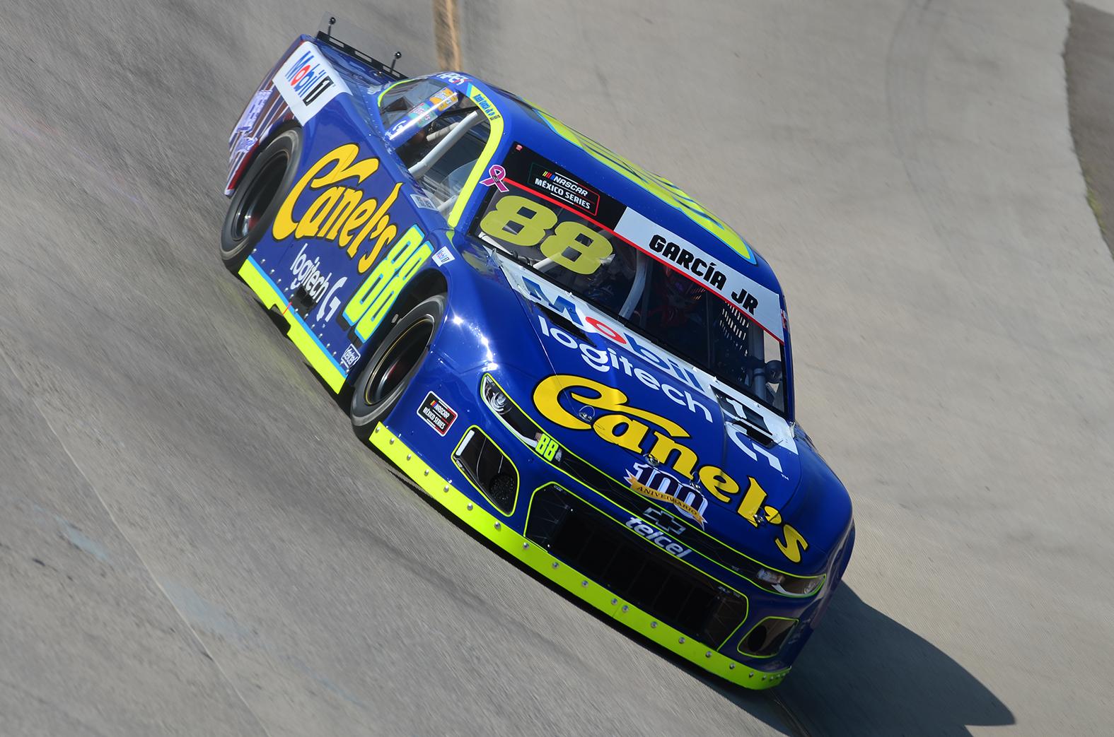 Rubén García Jr. buscará finalizar en Puebla de buena manera la Temporada 2025 NASCAR México.