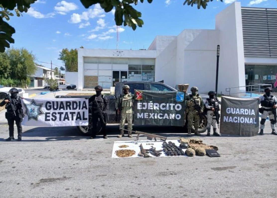Siguen rindiendo buenos frutos el decomiso en la "Operación Frontera Norte" en México.