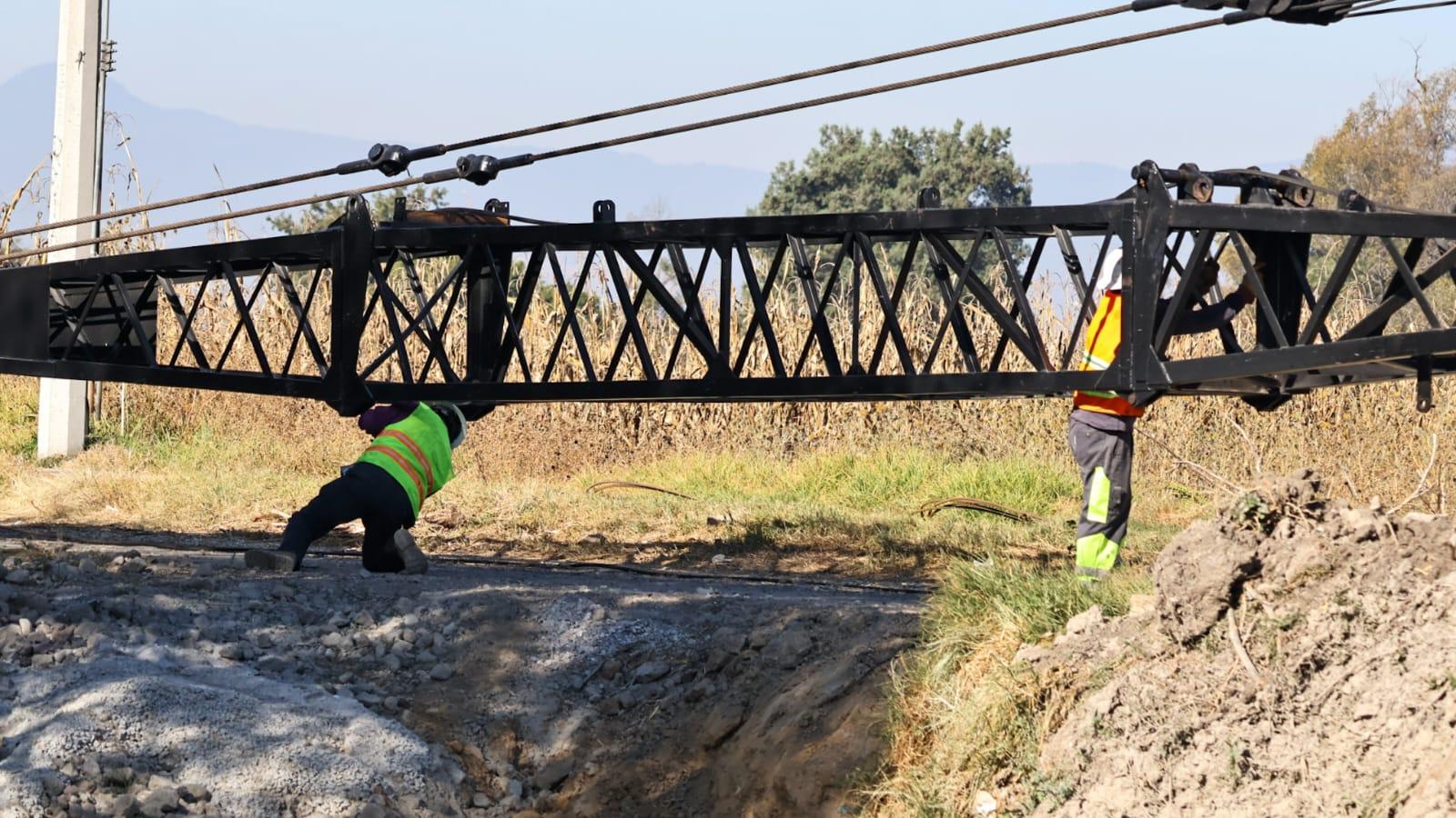Inician la construcción del puente entre Cuauhtelulpan y Panotla.