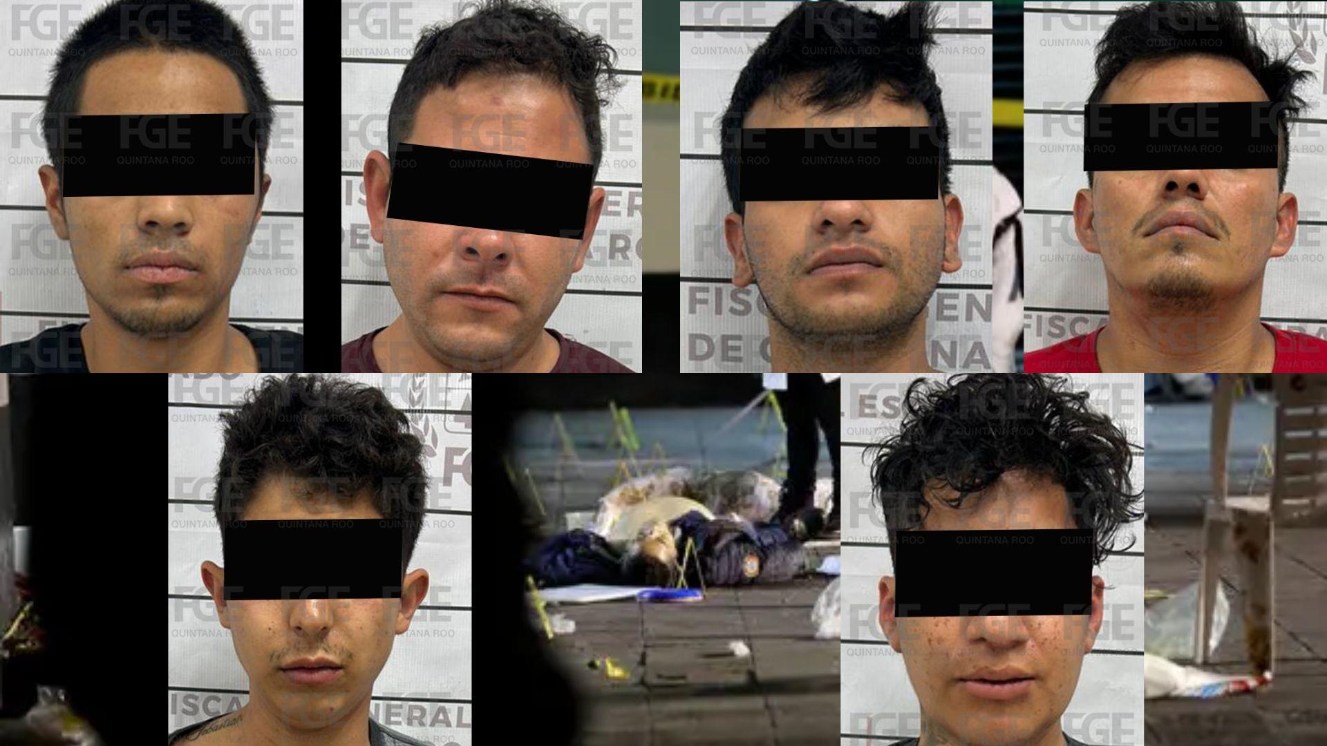 Detuvieron a 7 presuntos responsables de matar a un policía en Quintana Roo