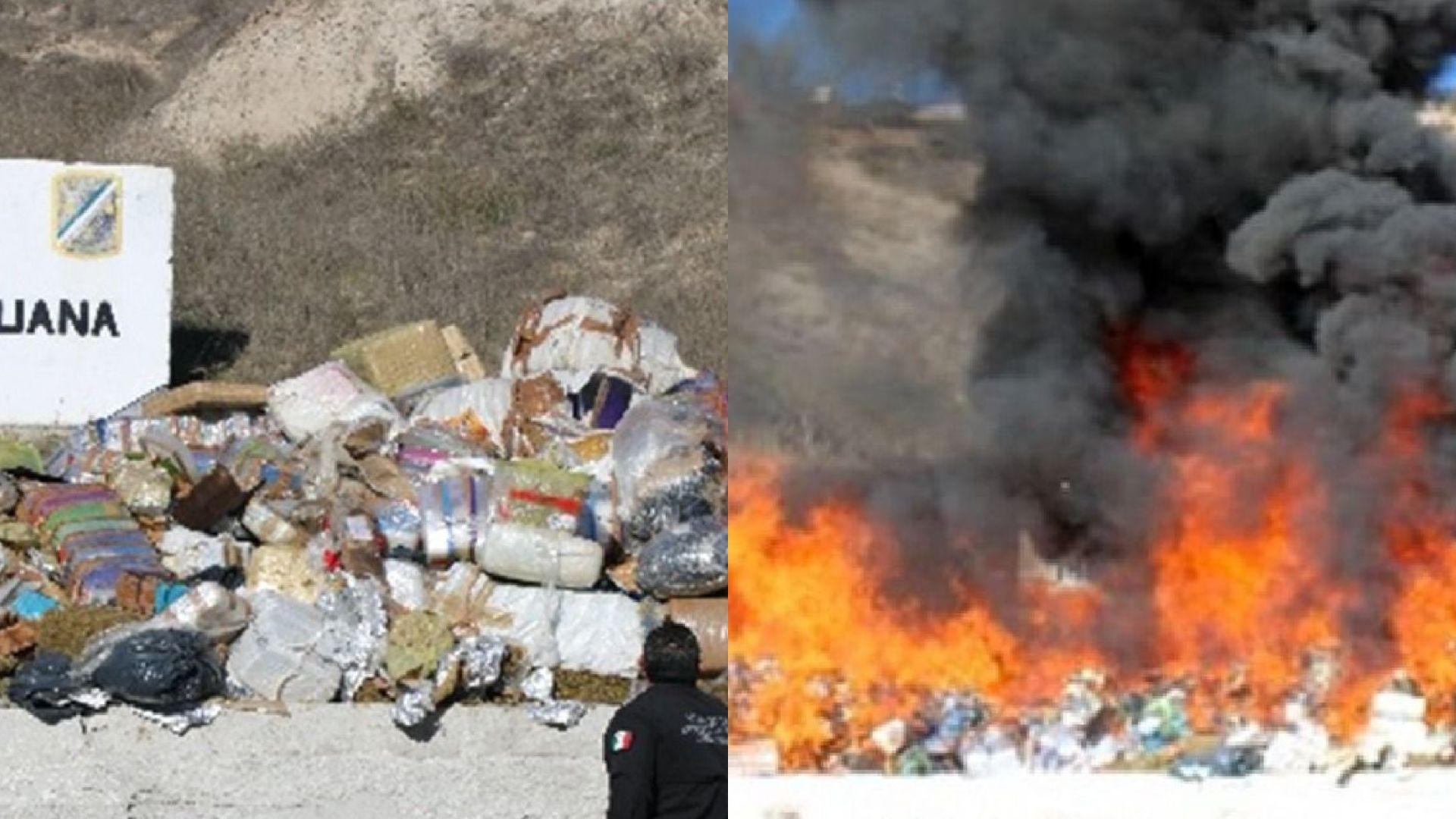 FGR destruyo en Tijuana alrededor de 6 toneladas de narcóticos peligrosos