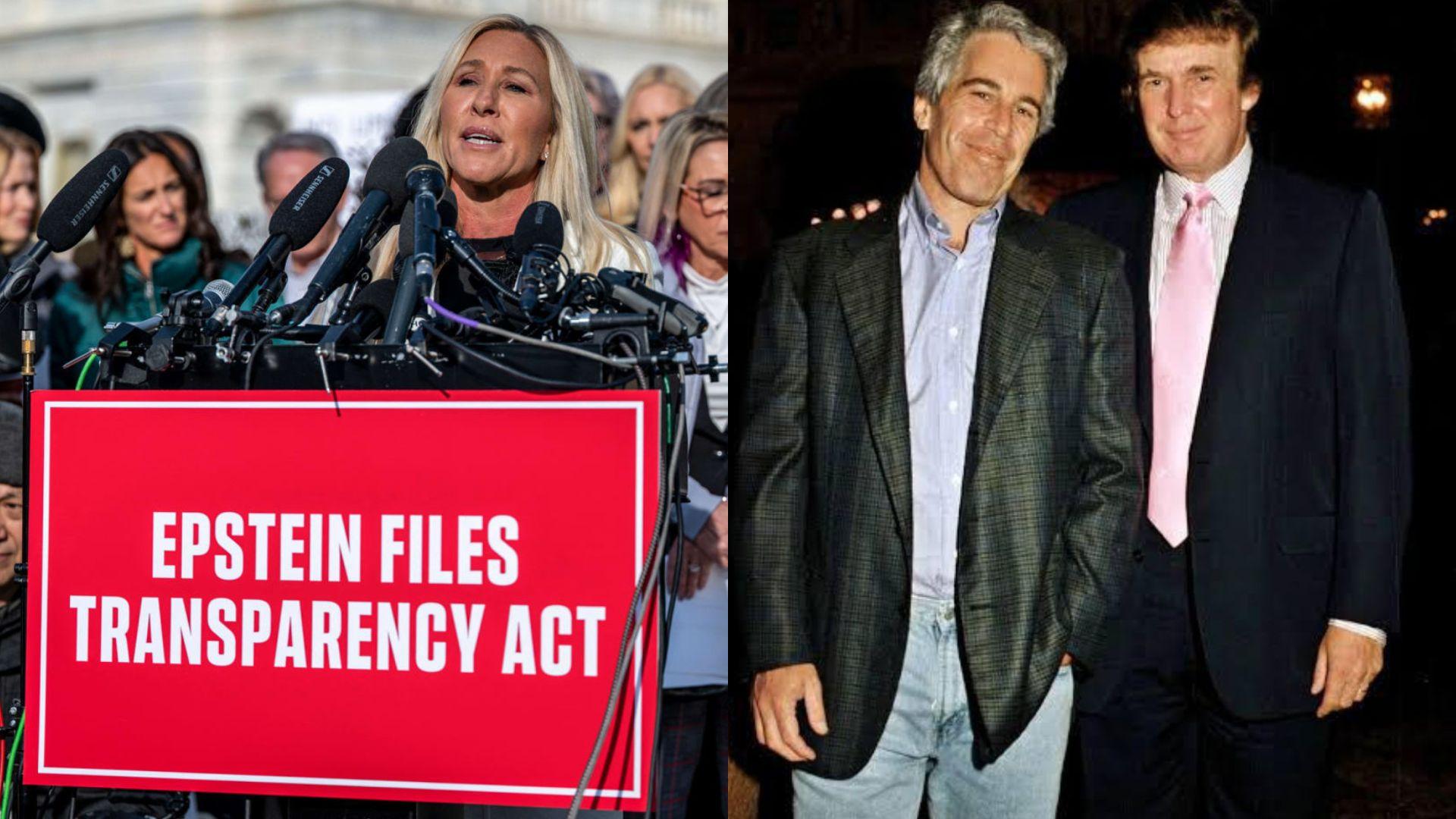 Legisladores republicanos votan a favor de publicar los archivos de Epstein  
