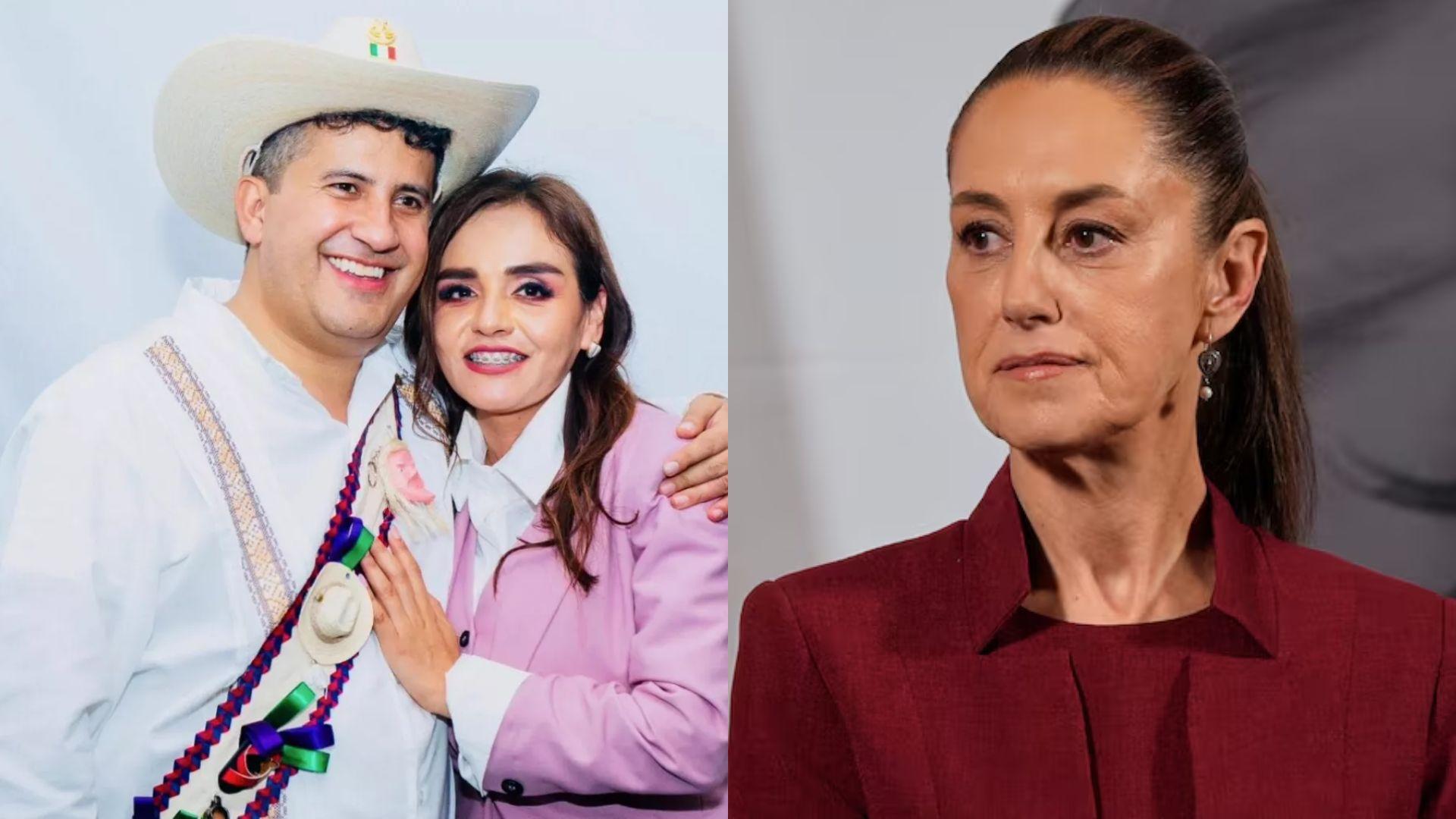 Viuda de Carlos Manzo sostuvo encuentro con Claudia Sheinbaum en CDMX
