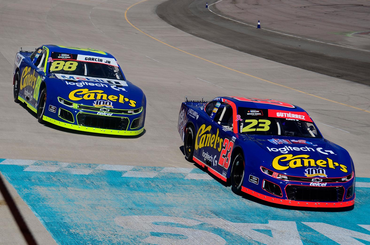 Quince son las ocasiones en que la escudería Canel´s Racing/Team GP ha buscado el título NASCAR México desde el año 2007.