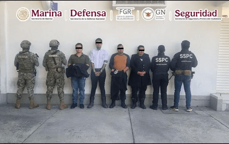 En Jalisco, detienen a cuatro hombres relacionados en delitos contra la salud, privación ilegal de la libertad y tráfico de armas.