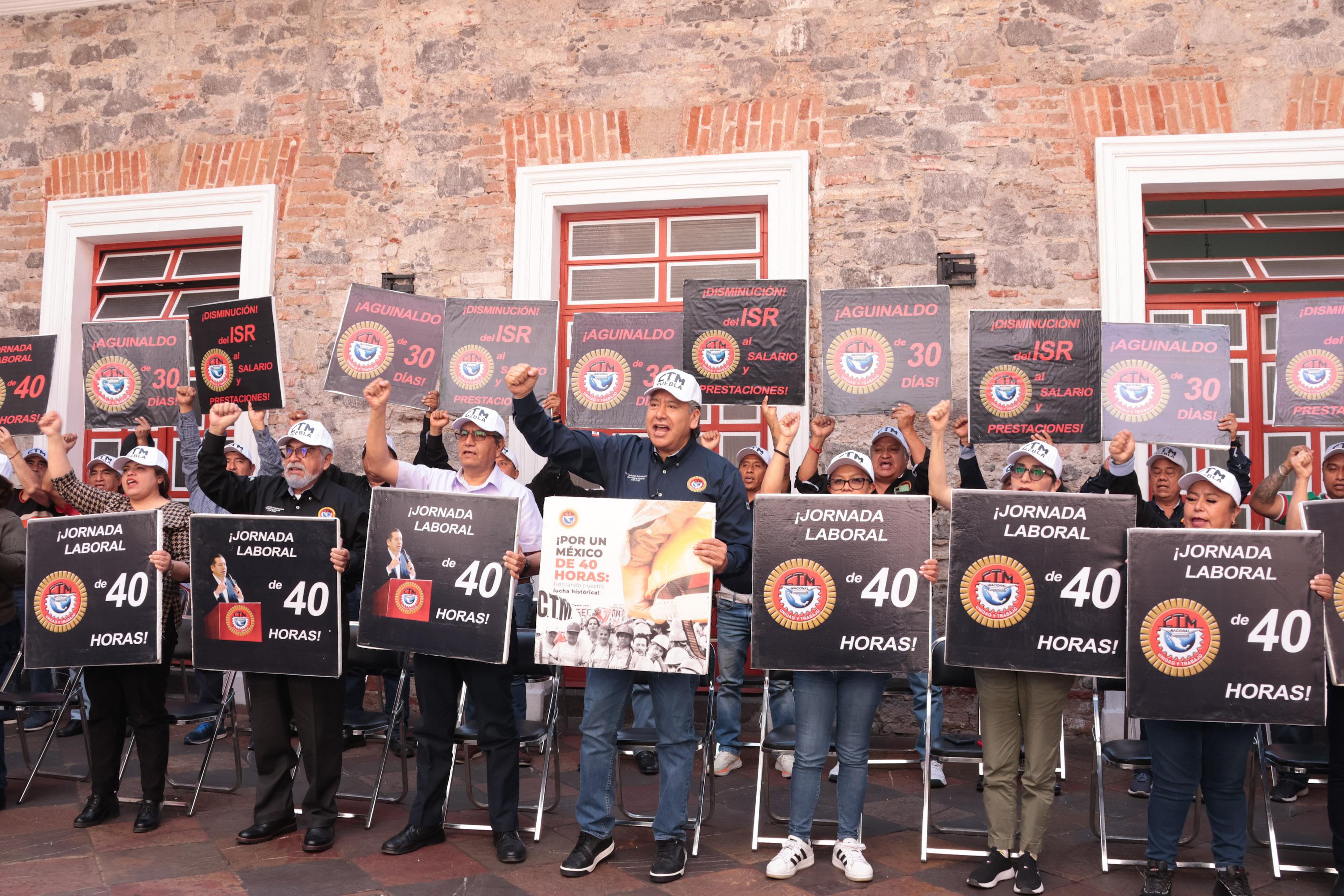 CTM Puebla celebra presentación de proyecto de Jornada de 40 Horas.