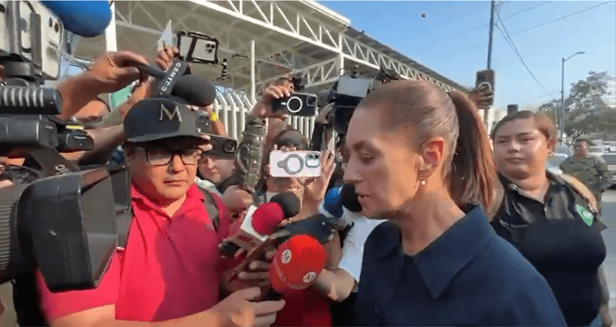 Claudia Sheinbaum Pardo, presidenta de México.