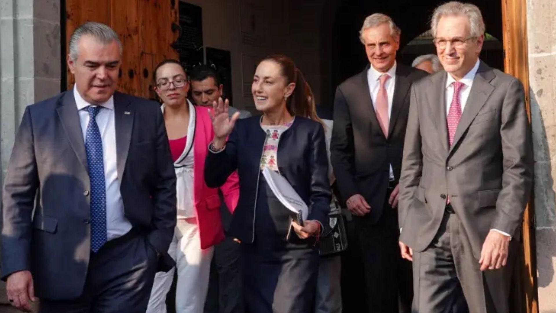 Tras reunión, CMN reitera su confianza en Sheinbaum; invertirán $40,000 mdd