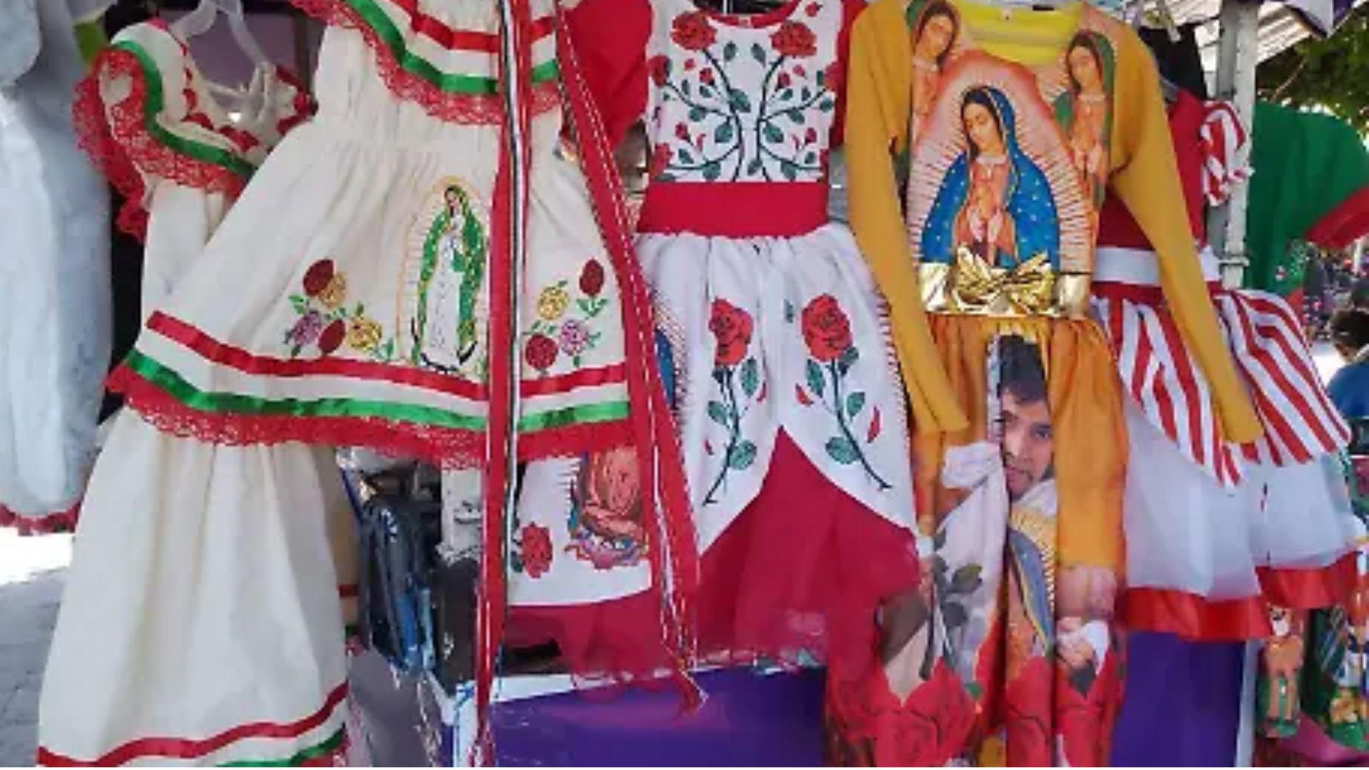 En Tehuacán, reportan alarmante caída en venta de trajes de la Guadalupana