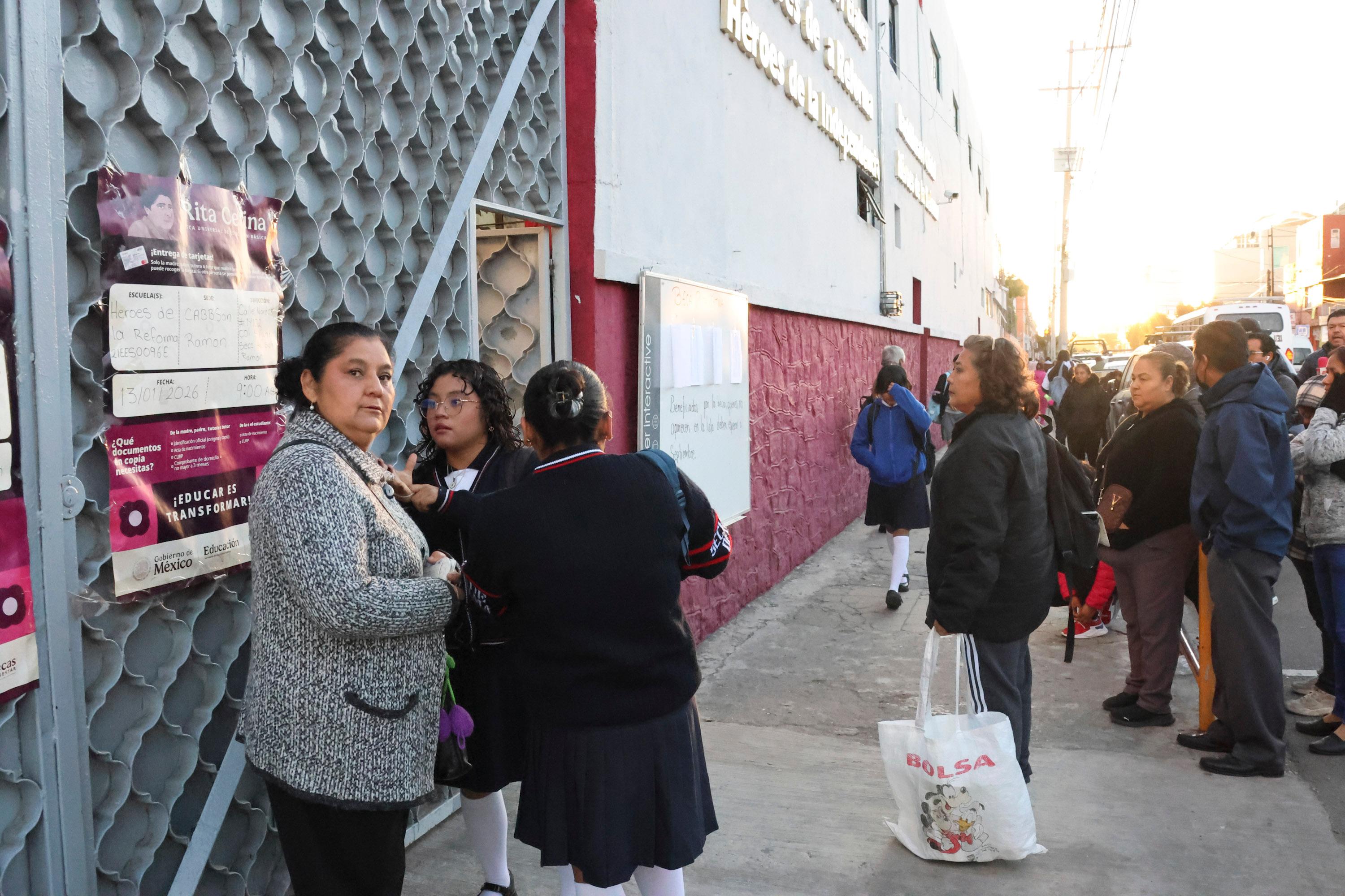 Regreso a clases tras vacaciones de invierno en Puebla.