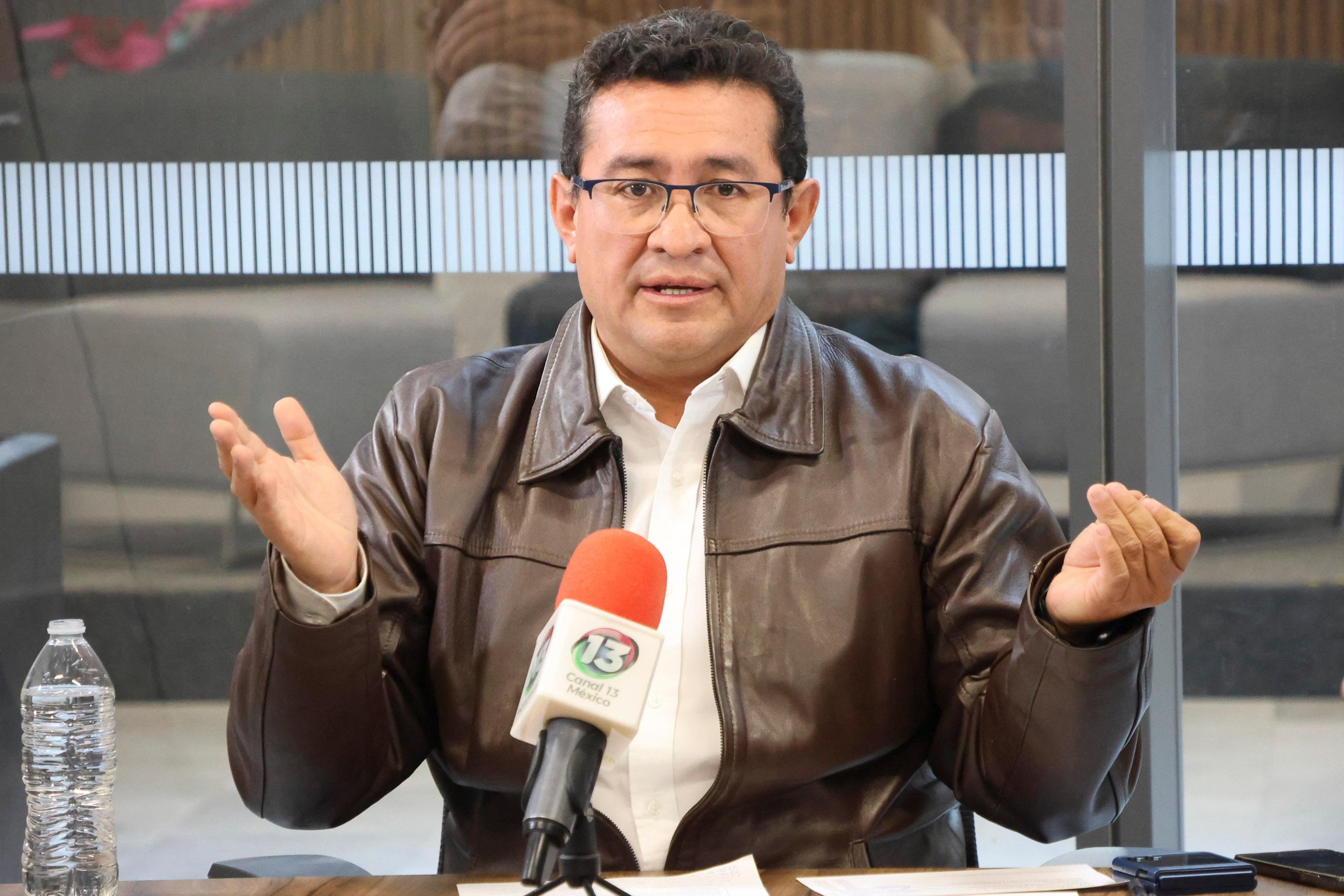 Presidente del Congreso del Estado de Puebla, Pável Gaspar Ramírez.