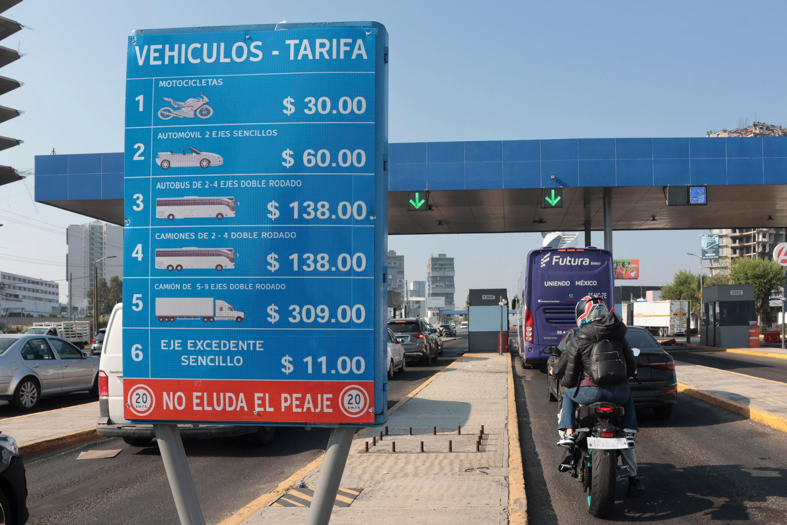Suben los precios en la caseta de la Vía Atlixcáyotl.