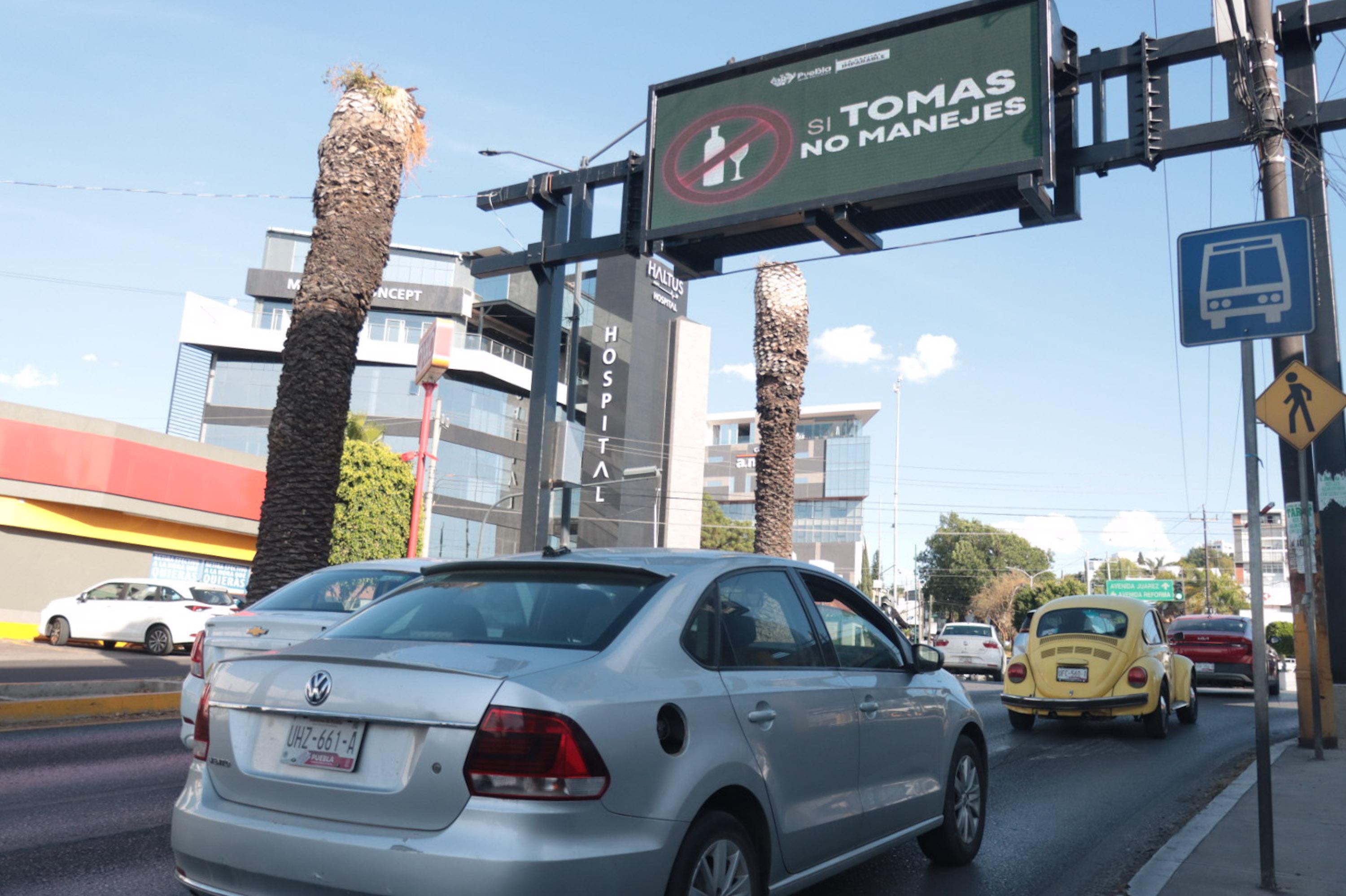 Ayuntamiento de Puebla promueve acciones para prevenir accidentes viales.