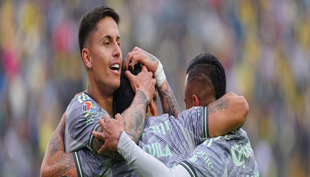 América se impuso por marcador de 2-0 a Necaxa.