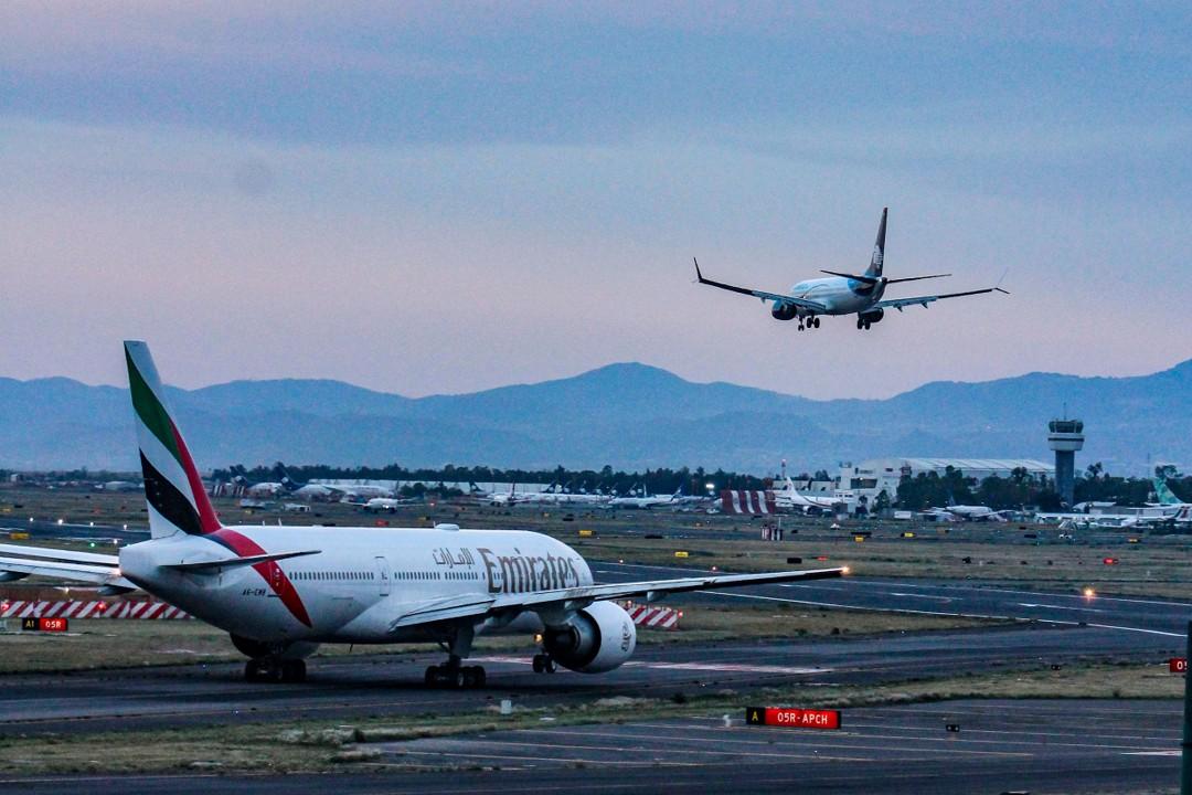 SICT reitera que no existe afectación alguna para la aviación civil en México.