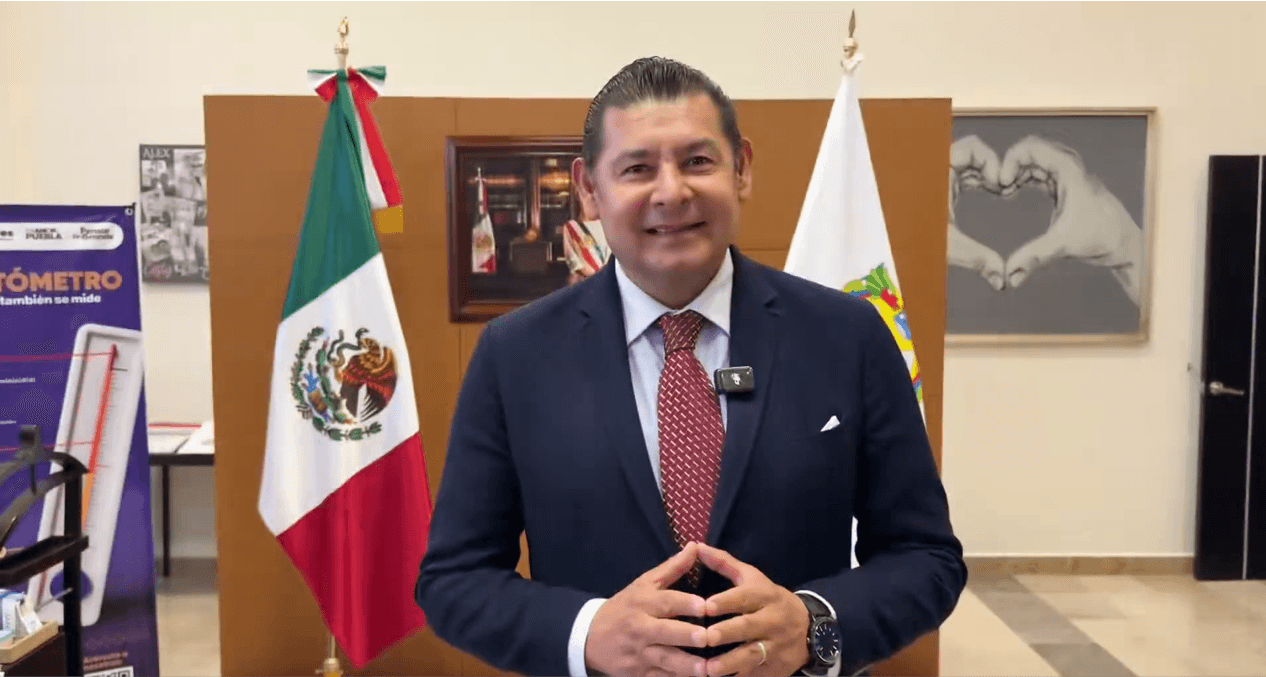Alejandro Armenta Mier, gobernador del estado de Puebla.