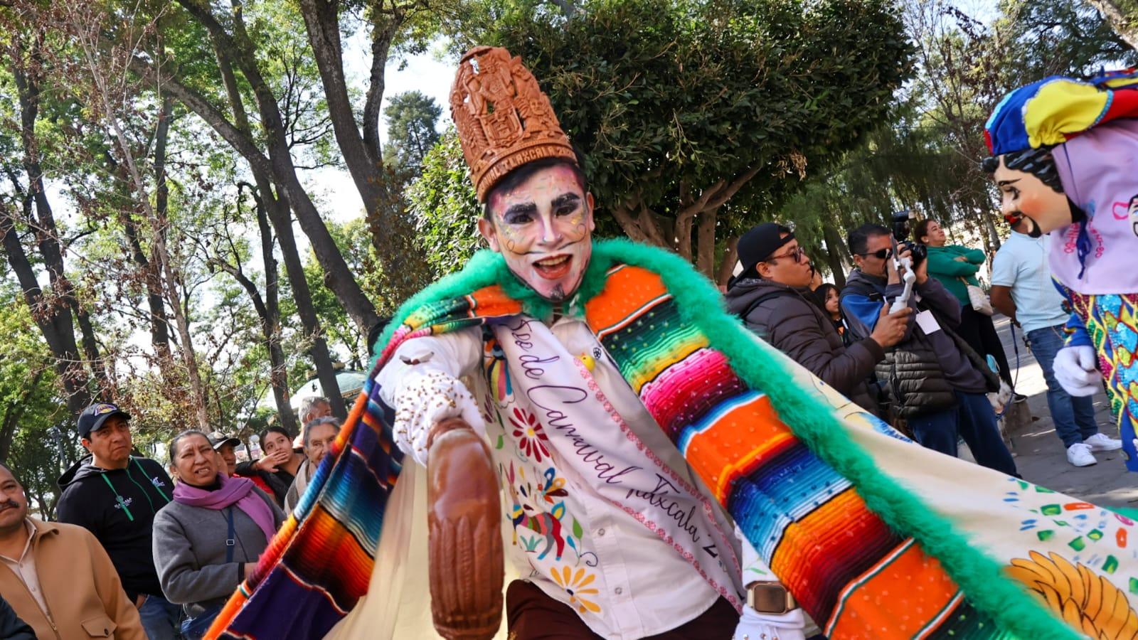 Tlaxcala se viste de fiesta y anuncia el Carnaval.