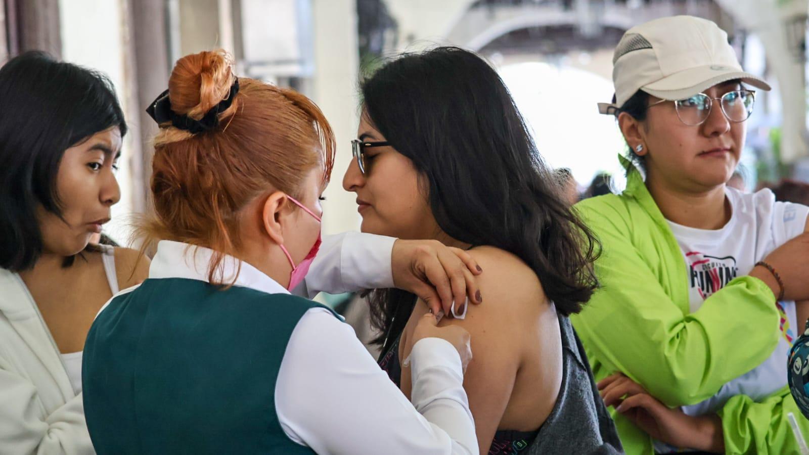 Tlaxcaltecas refuerzan la prevención ante los primeros casos de Sarampión.