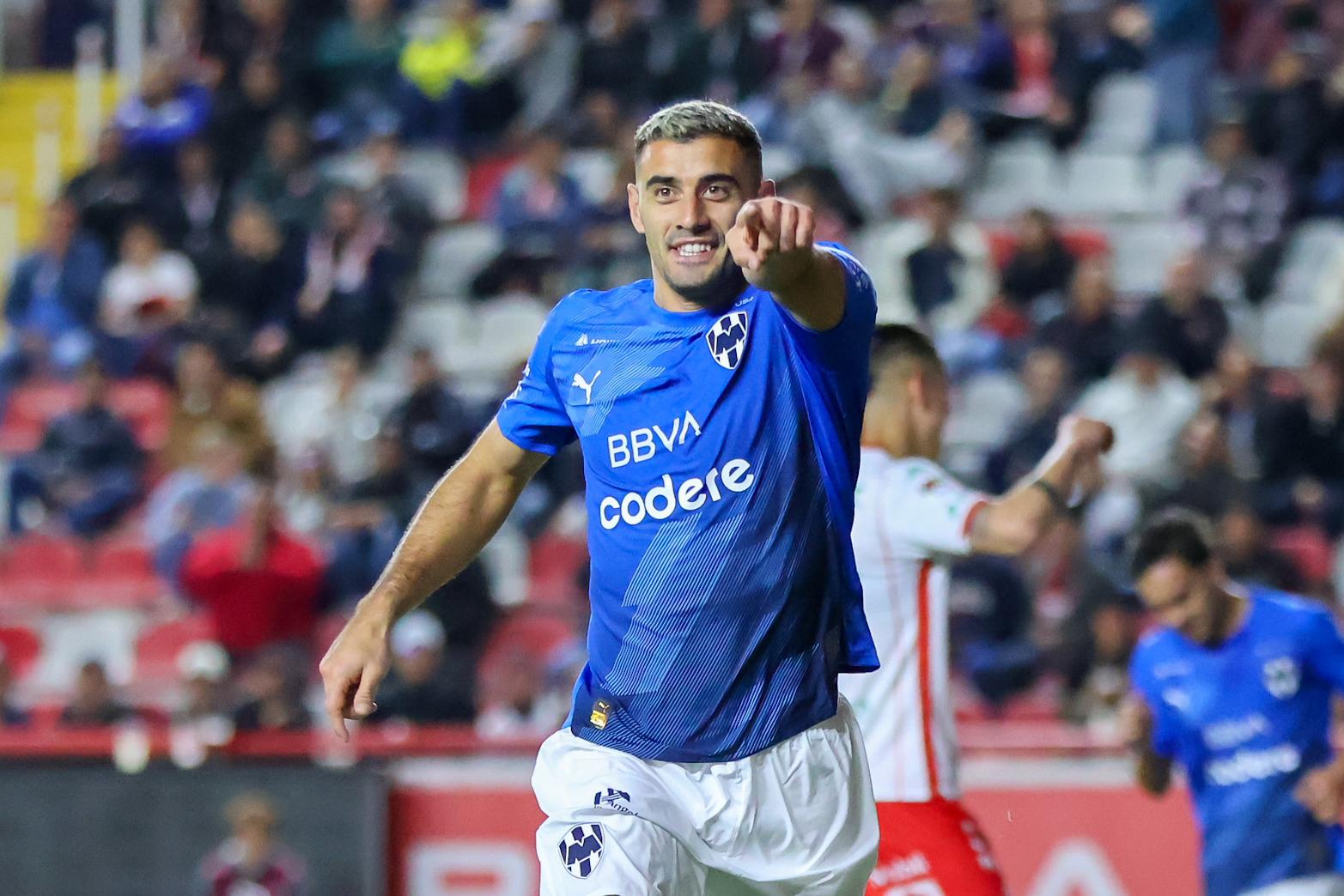 Monterrey se impuso por marcador de 2-0 a Necaxa.