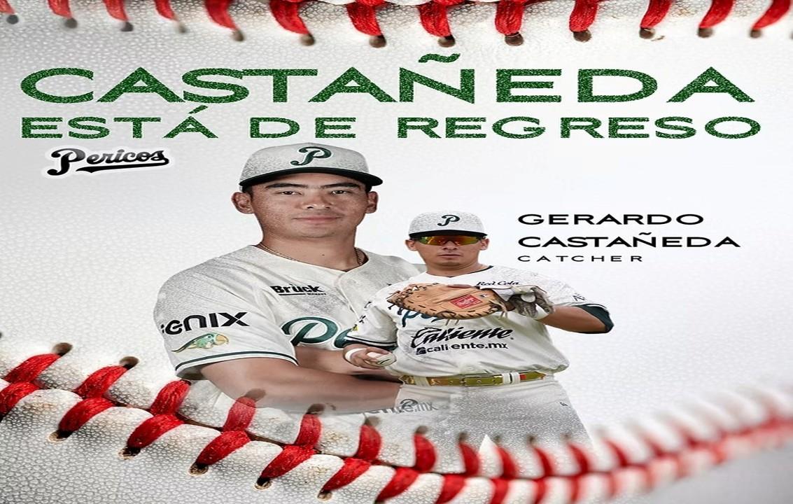 Gerardo Castañeda seguirá formando parte del cuerpo de receptores de los Pericos de Puebla.