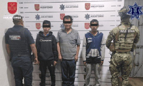 detenidos huejotzingo