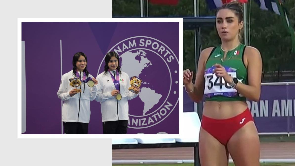 Atletas mexicanas reciben premio Panam Sports Awards Junior 2025.