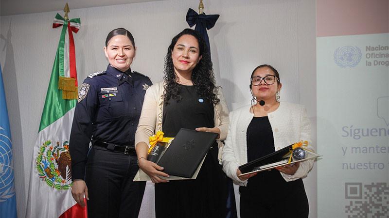 SSPC y UNODC impulsan la igualdad y la inclusión laboral en el Servicio de Protección Federal.