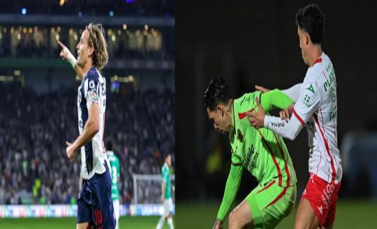 Monterrey derrotó 1-0 a León; Necaxa venció 2-1 a Juárez.