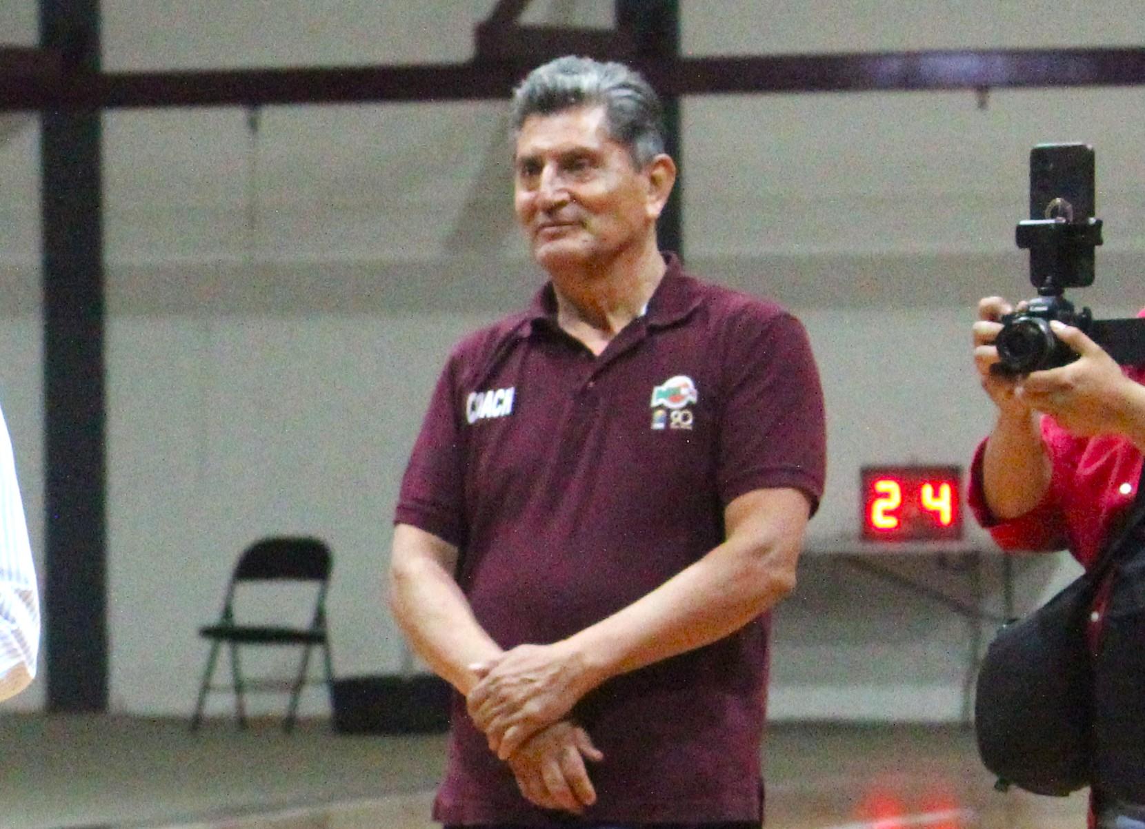 Héctor García Bayón, al frente de la Selección Puebla U14.