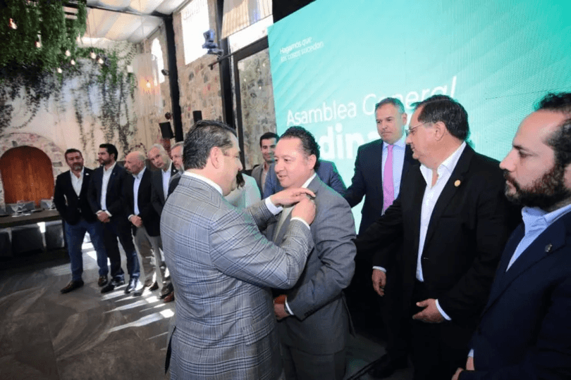 Juan Pablo Cisneros Madrid asumió de manera formal el cargo de Presidente del Consejo Coordinador Empresarial de Puebla (CCE Puebla).