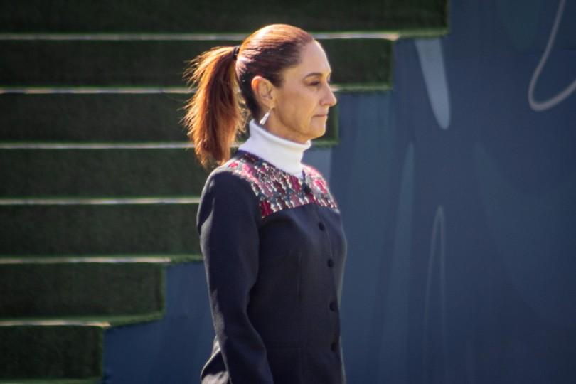 Claudia Sheinbaum Pardo presenta la iniciativa de reforma electoral.