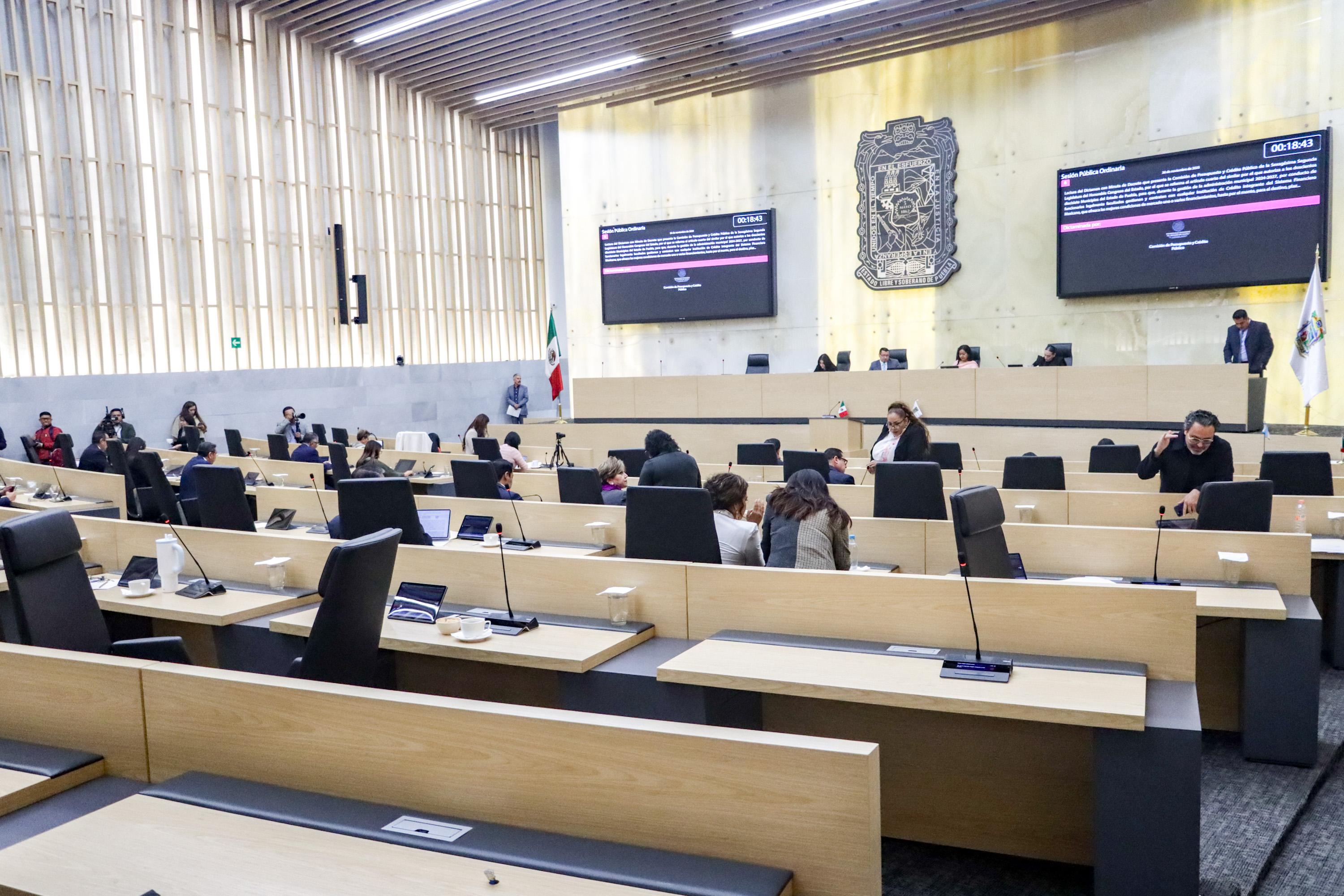 Congreso de Puebla fortalece el marco jurídico contra el delito de despojo.