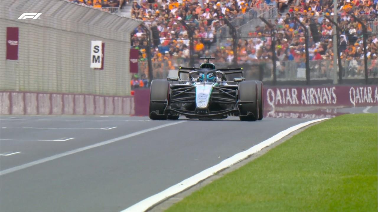 Mercedes saldrá adelante en Australia; Sergio Pérez en el puesto 18.