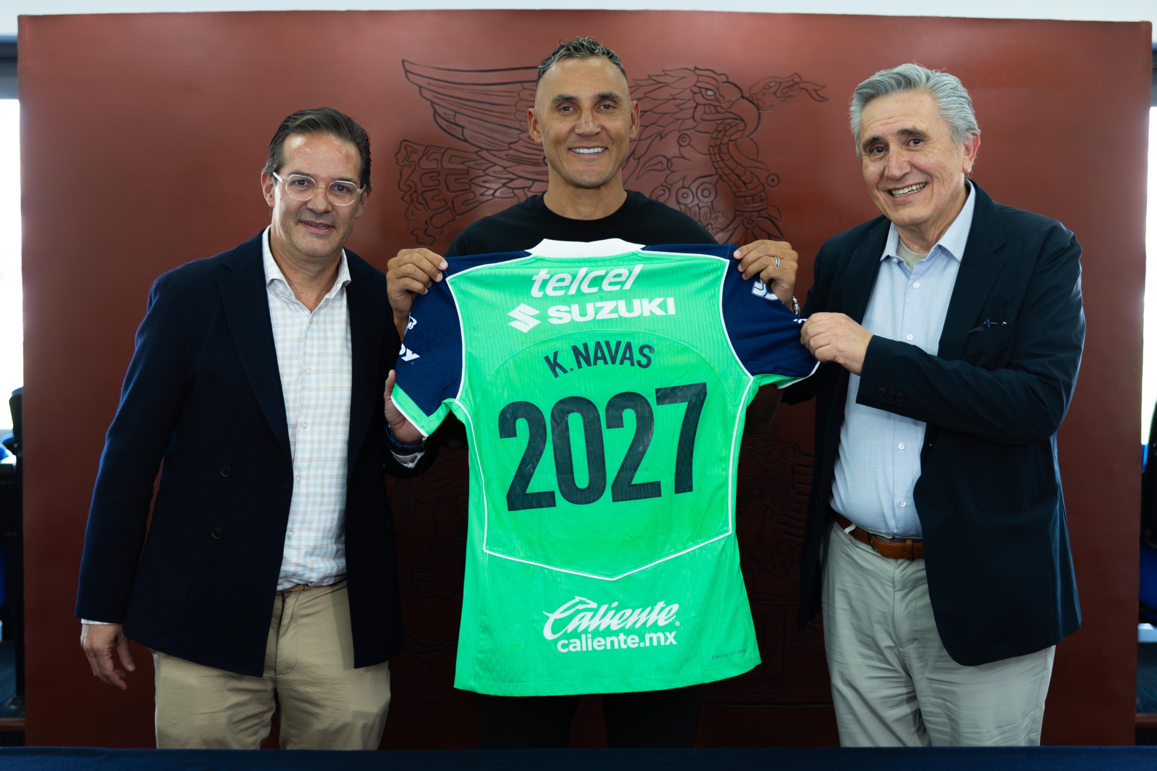Portería de Pumas está segura, Keylor Navas se queda un año más.