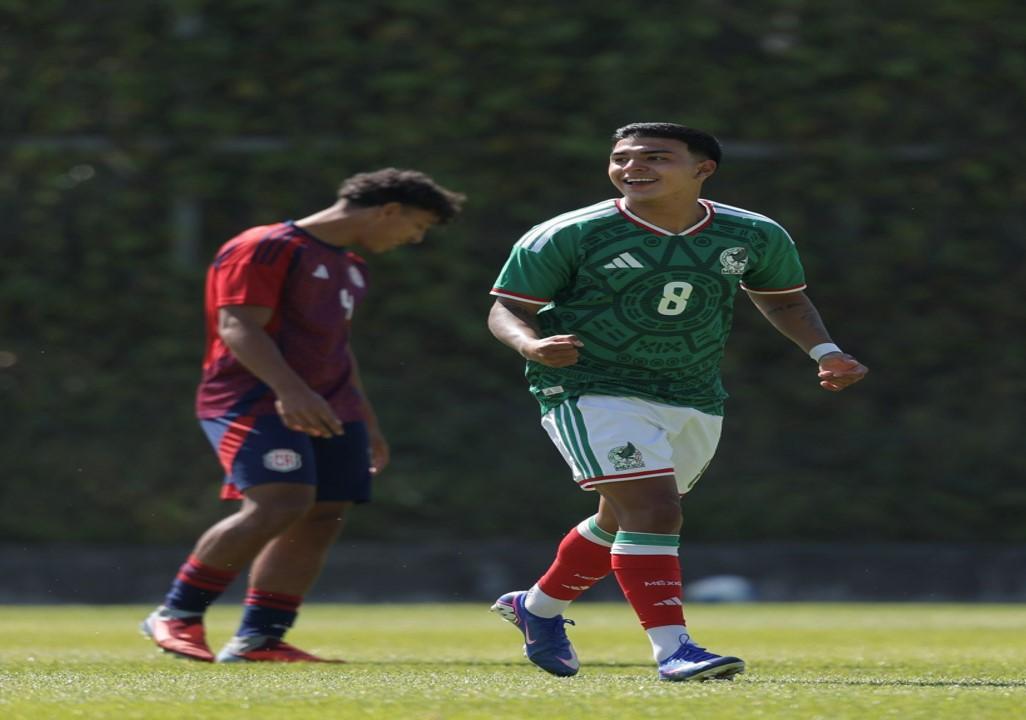 Selección de México Sub-20 vence a Costa Rica.