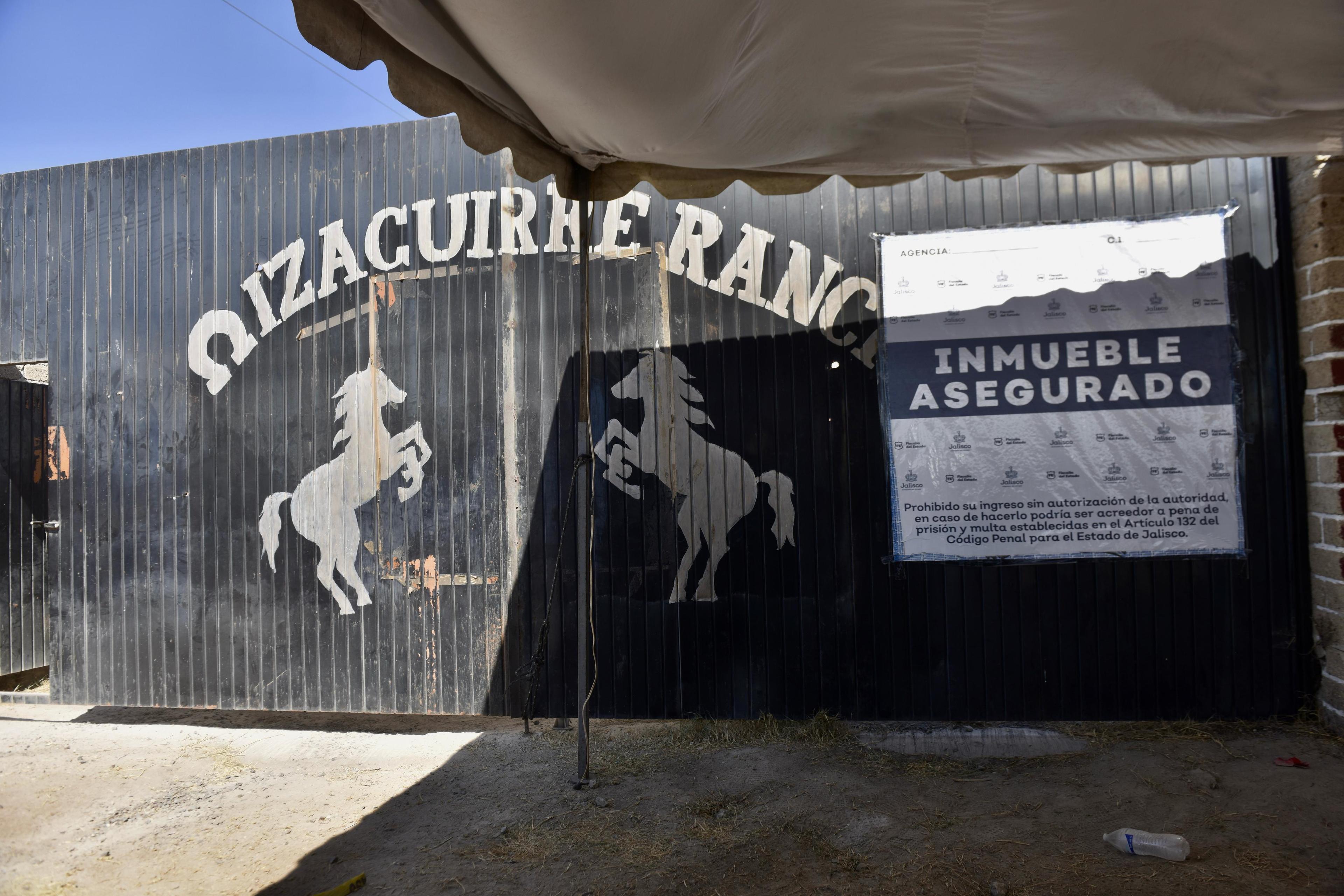 Rancho Izaguirre en Teuchitlán, Jalisco, era utilizado como un sitio de adiestramiento.