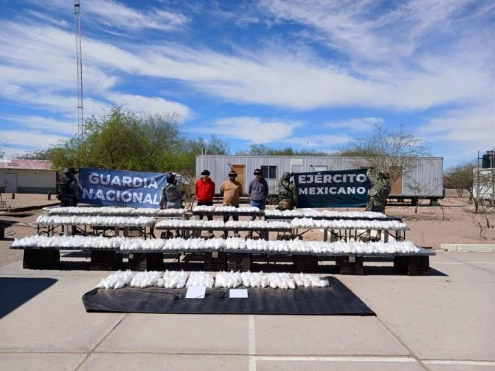 Gabinete de Seguridad realiza detenciones, cateos, aseguramientos de armas de fuego y droga.