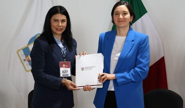 Firman SSPC y Gobiernos Estatales convenios para fortalecer las instituciones de Seguridad Pública.