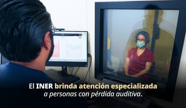 INER fortalece atención especializada para diagnóstico y tratamiento de la pérdida auditiva.