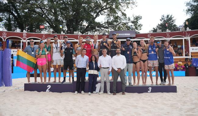 Tour Mundial de Voleibol de Playa Challenge Tlaxcala 2026 fue un éxito .