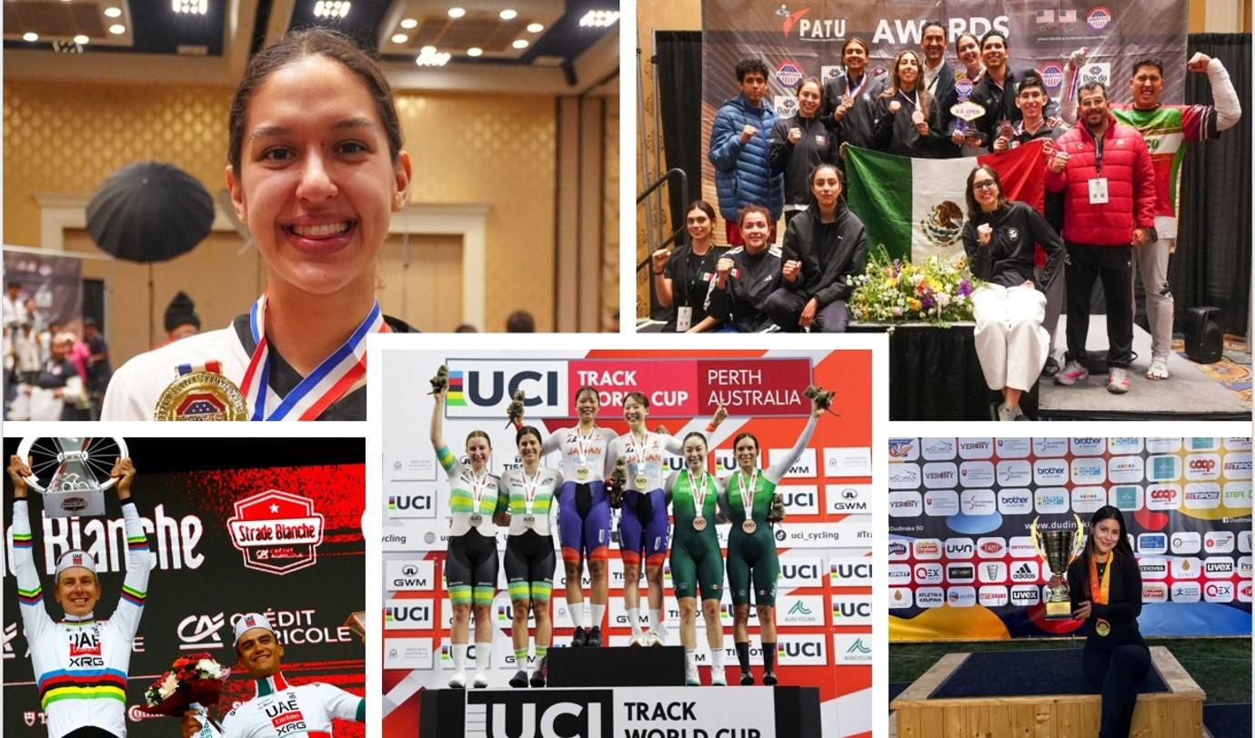 Sofía Ramos, Leslie Soltero, Yareli Acevedo e Isaac del Toro ponen a México en lo alto.