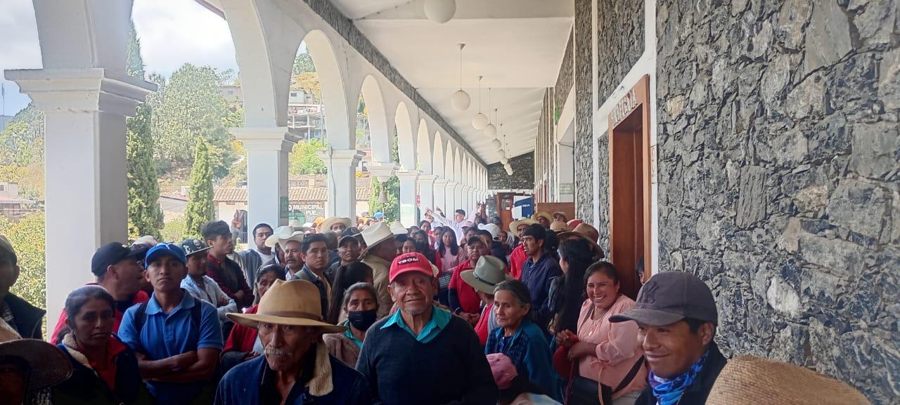 zoquitlán-manifestación