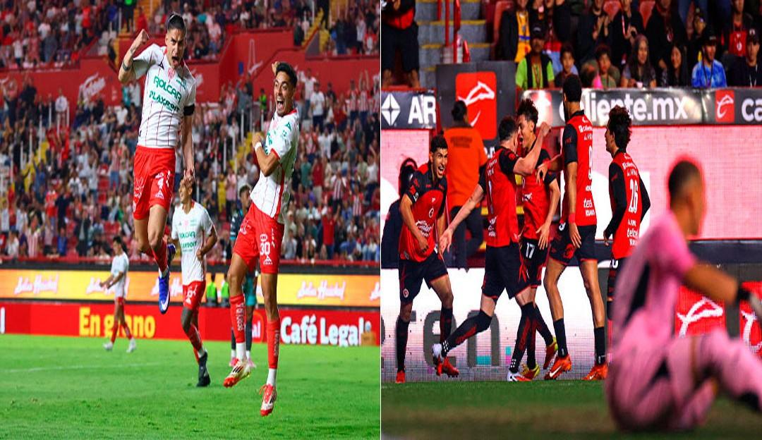 Necaxa venció 2-1 a Mazatlán, mientras Xolos se impuso 1-0 a Tigres.